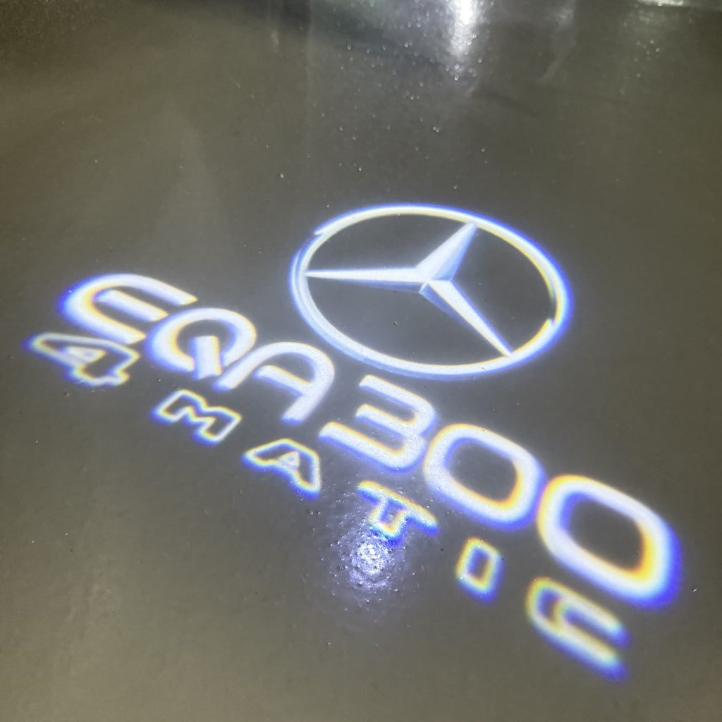 MERCEDES BENZ LOGO PROJECTOT LIGHTS Nr.03 (Menge 1 = 1 Sätze/2 Türleuchten)