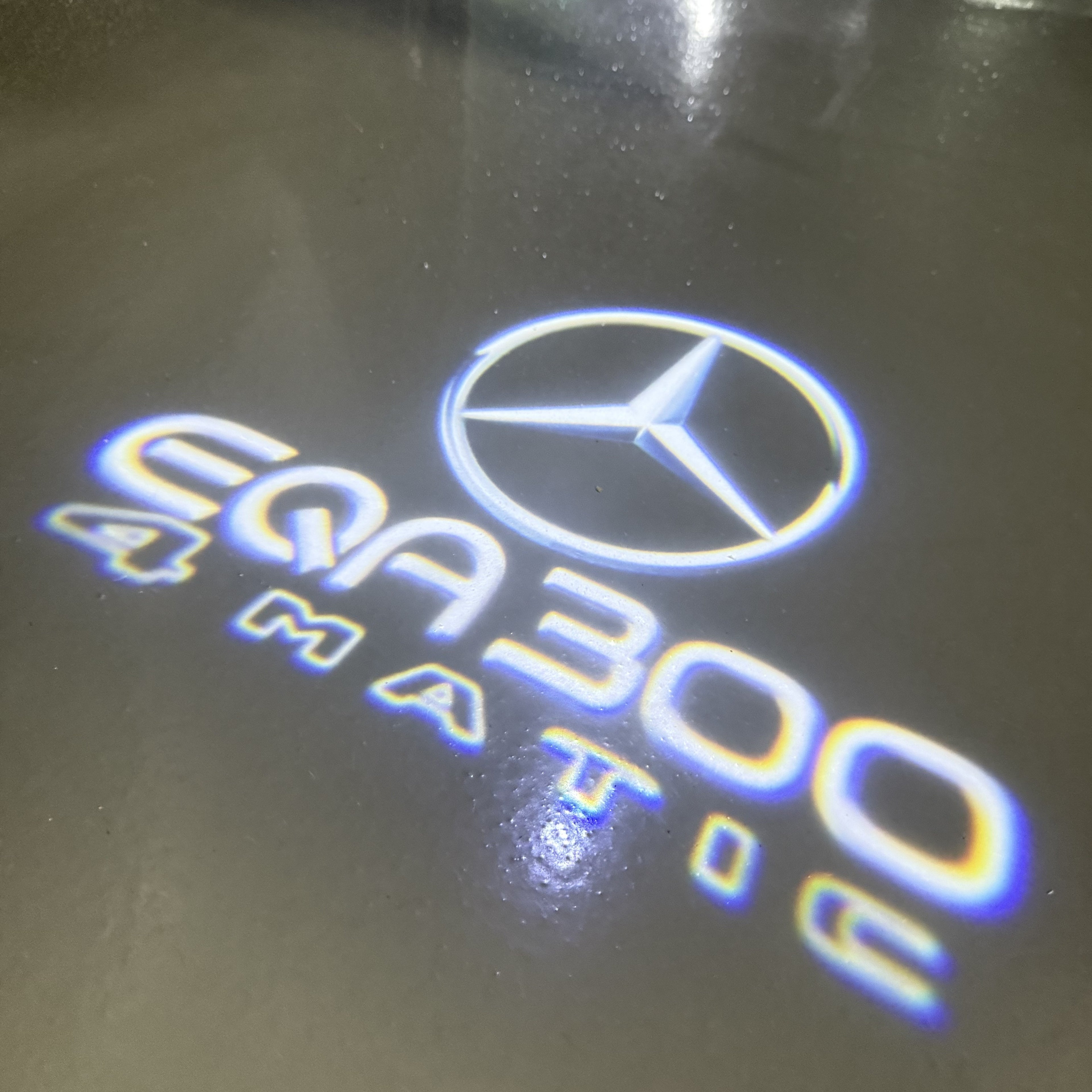 MERCEDES BENZ LOGO PROJECTOT LIGHTS Nr.03 (Menge 1 = 1 Sätze/2 Türleuchten)