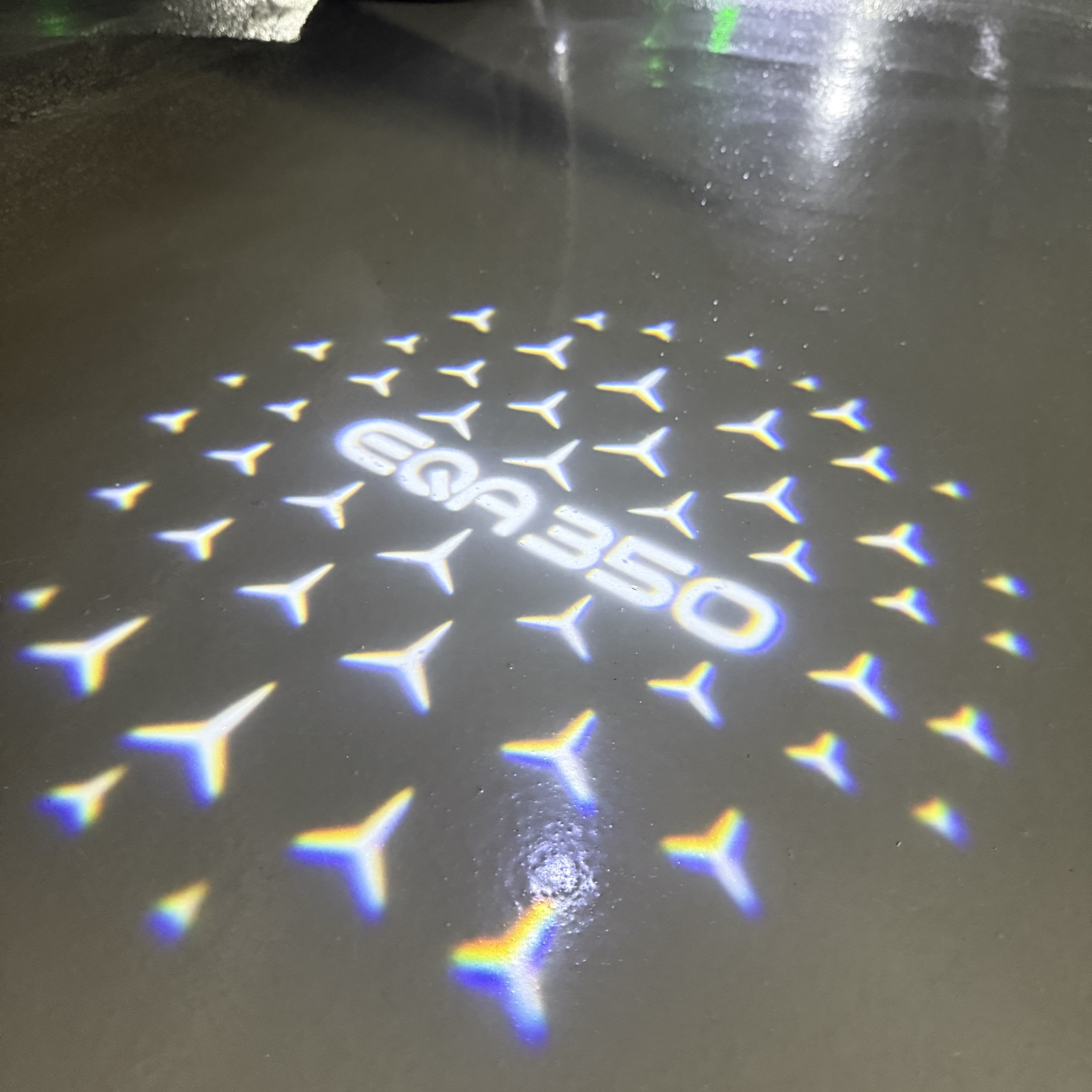 MERCEDES BENZ LOGO PROJECTOT LIGHTS Nr.03 (Menge 1 = 1 Sätze/2 Türleuchten)