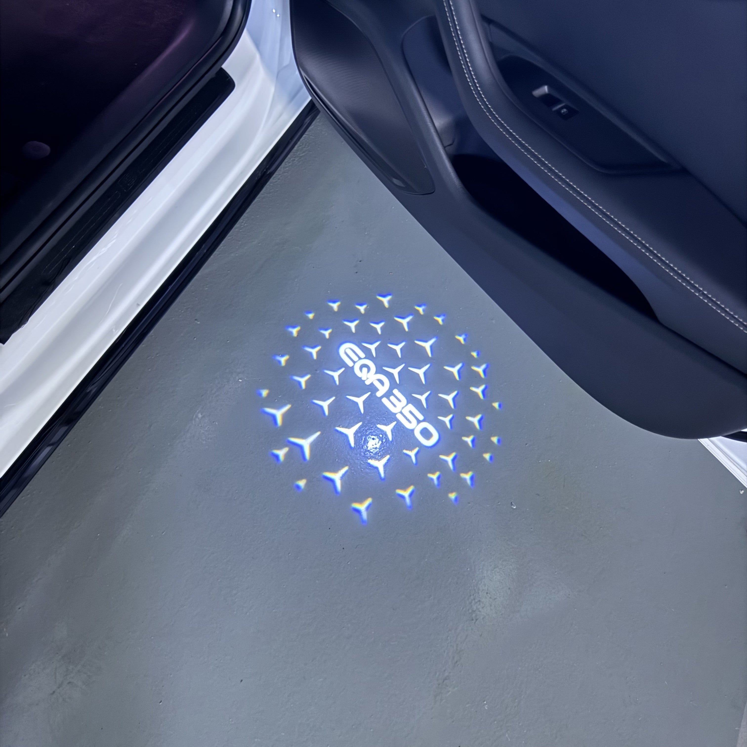 MERCEDES BENZ LOGO PROJECTOT LIGHTS Nr.03 (Menge 1 = 1 Sätze/2 Türleuchten)