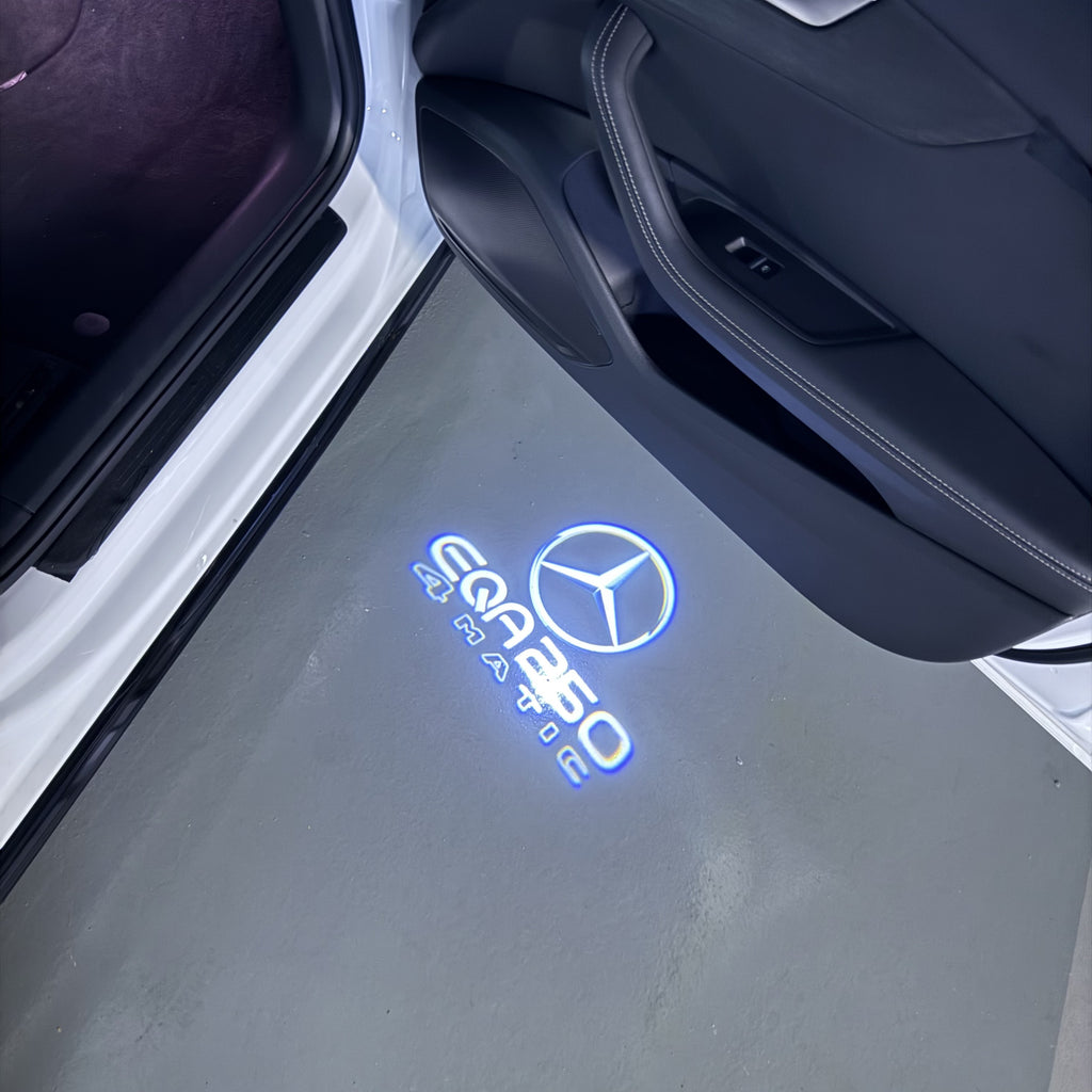 MERCEDES BENZ LOGO PROJECTOT LIGHTS Nr.03 (Menge 1 = 1 Sätze/2 Türleuchten)