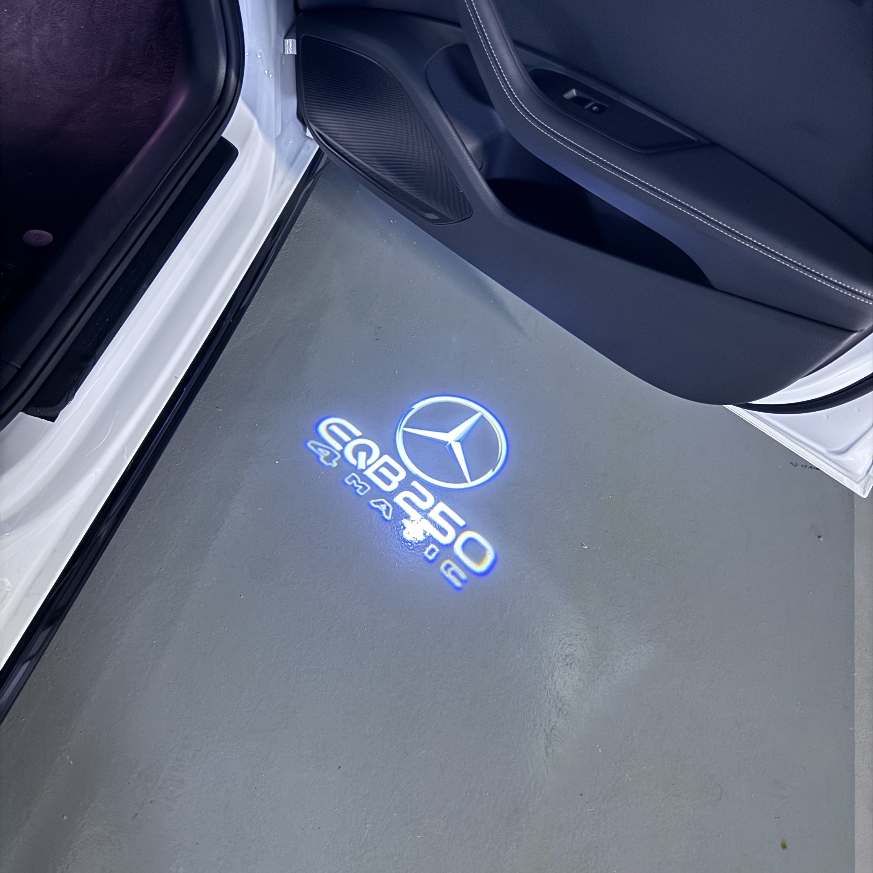 MERCEDES BENZ LOGO PROJECTOT LIGHTS Nr.03 (Menge 1 = 1 Sätze/2 Türleuchten)