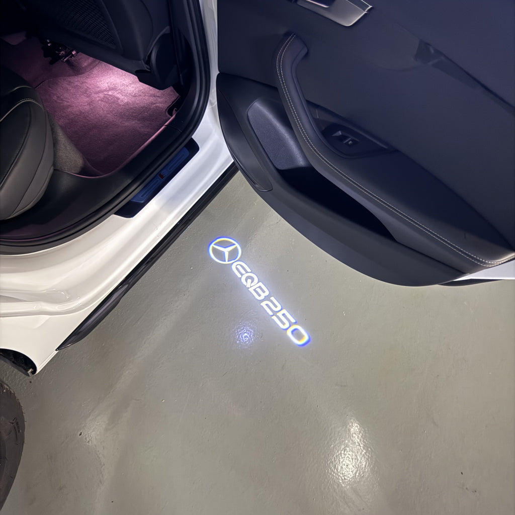MERCEDES BENZ LOGO PROJECTOT LIGHTS Nr.03 (Menge 1 = 1 Sätze/2 Türleuchten)