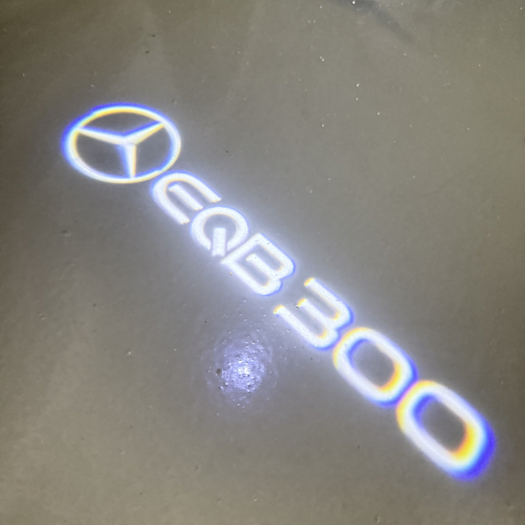 MERCEDES BENZ LOGO PROJECTOT LIGHTS Nr.03 (Menge 1 = 1 Sätze/2 Türleuchten)