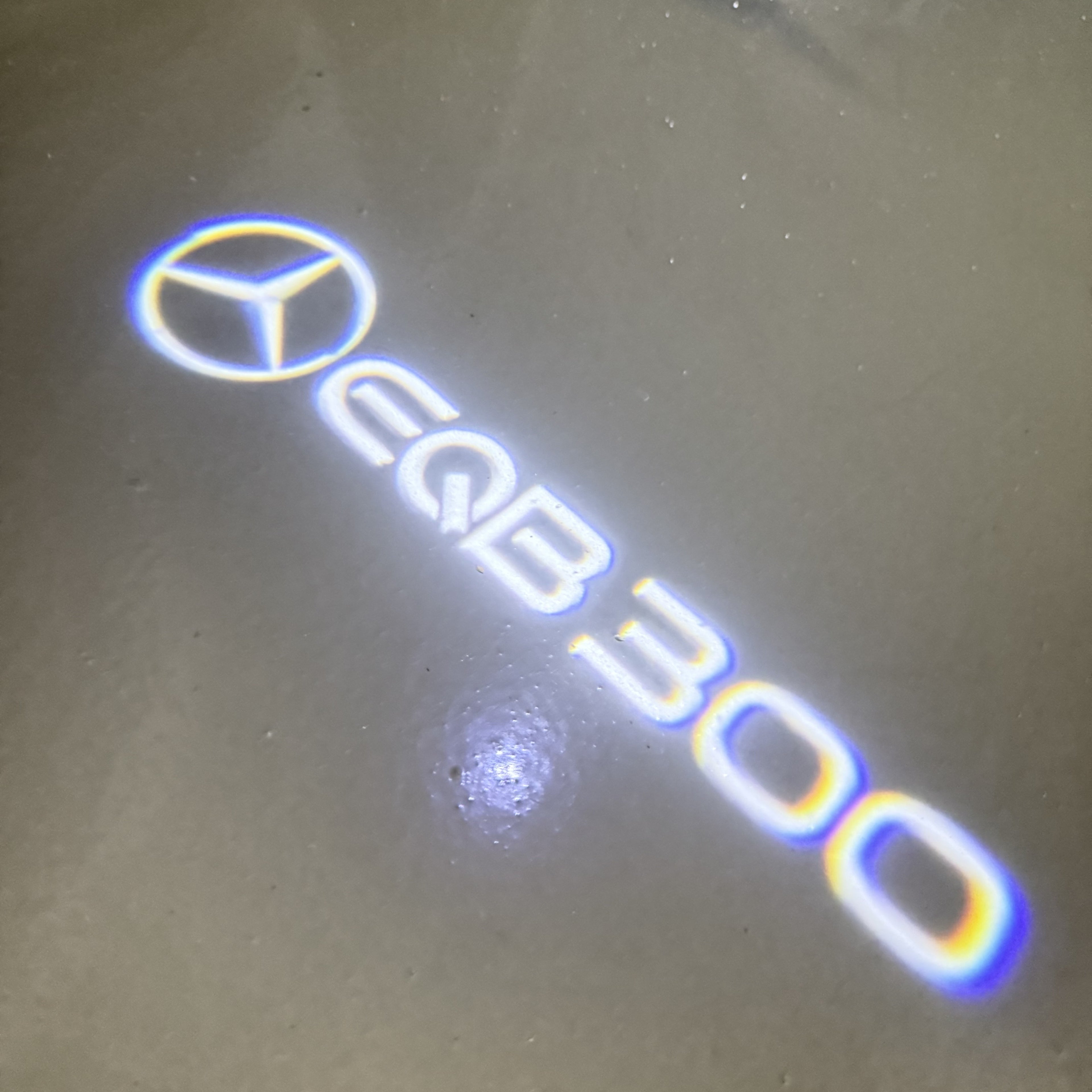 MERCEDES BENZ LOGO PROJECTOT LIGHTS Nr.03 (Menge 1 = 1 Sätze/2 Türleuchten)