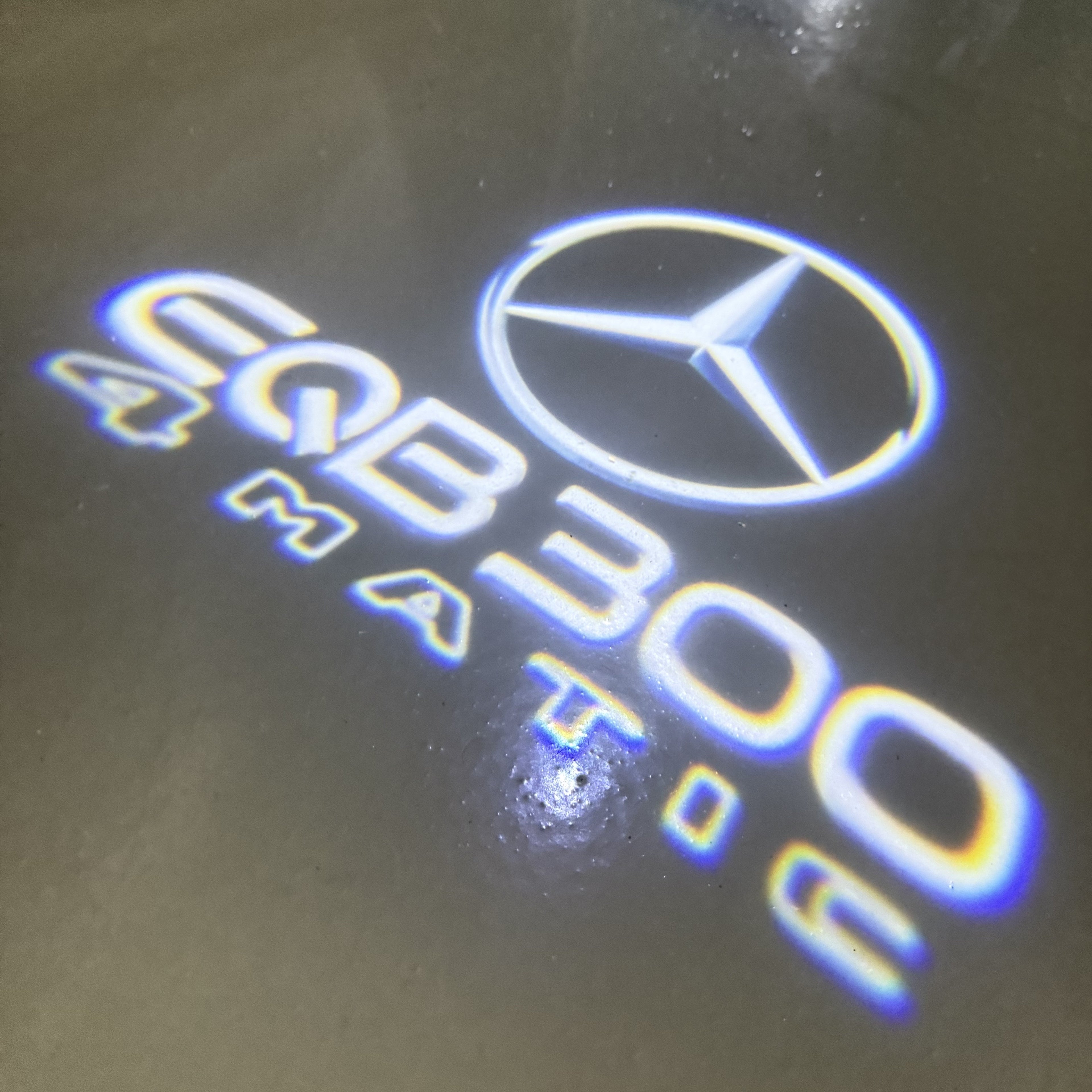 MERCEDES BENZ LOGO PROJECTOT LIGHTS Nr.03 (Menge 1 = 1 Sätze/2 Türleuchten)