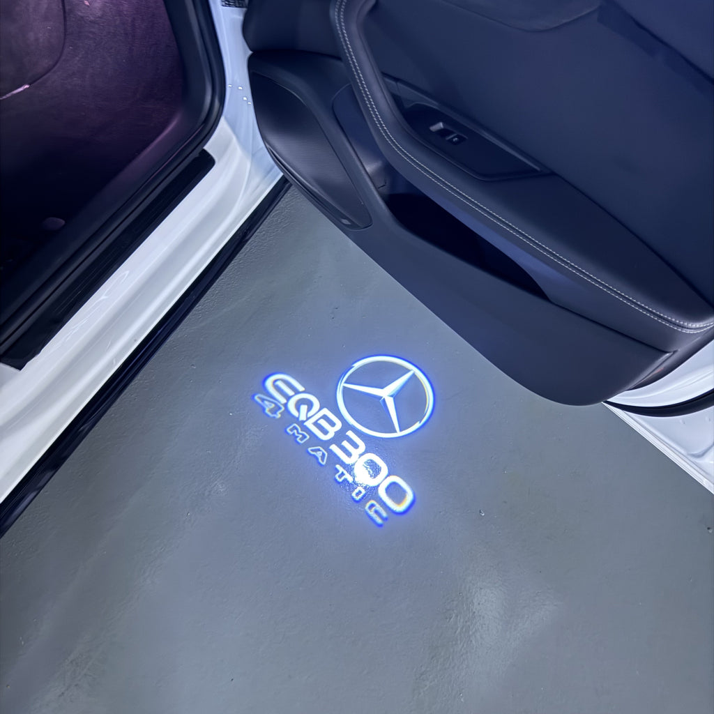 MERCEDES BENZ LOGO PROJECTOT LIGHTS Nr.03 (Menge 1 = 1 Sätze/2 Türleuchten)