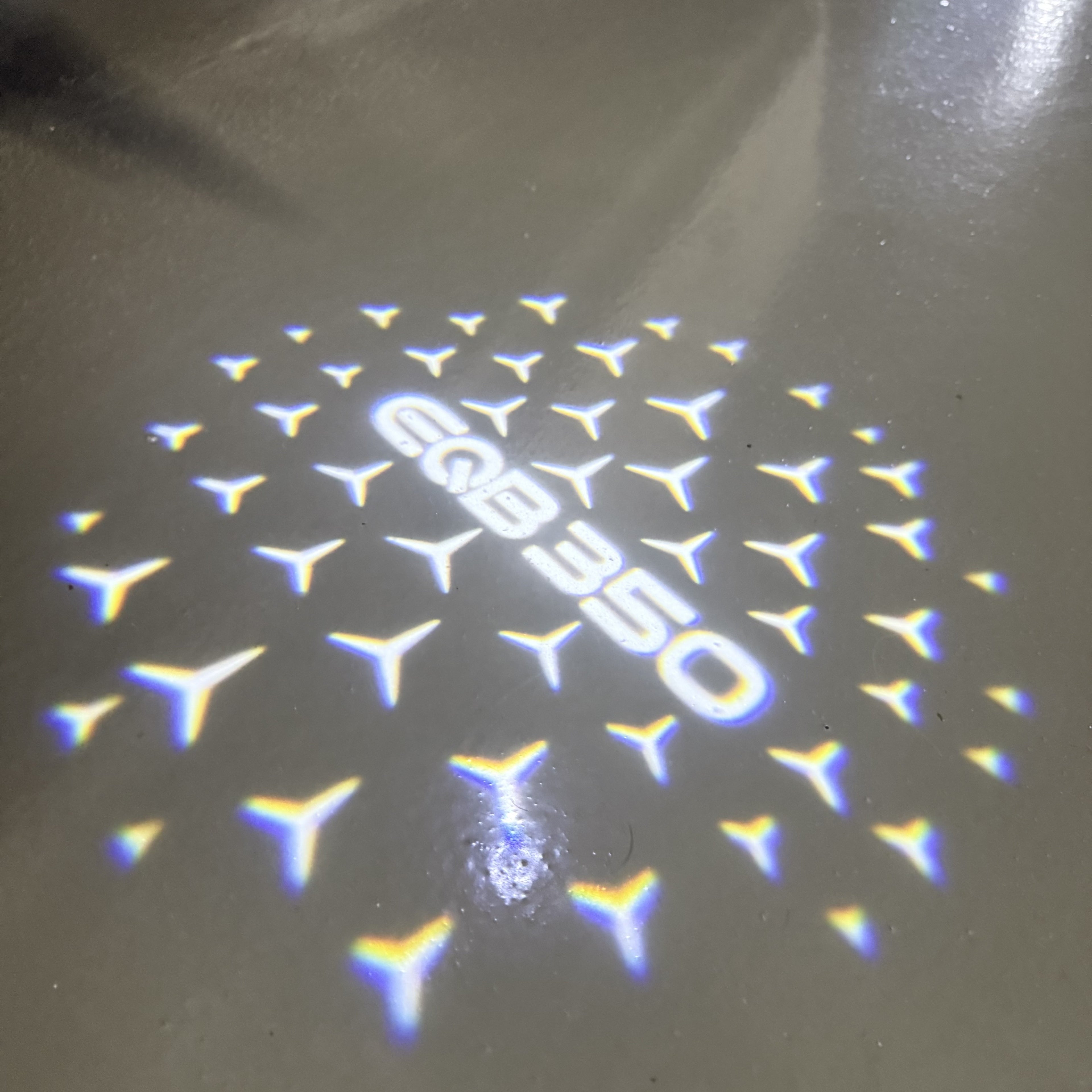 MERCEDES BENZ LOGO PROJECTOT LIGHTS Nr.03 (Menge 1 = 1 Sätze/2 Türleuchten)