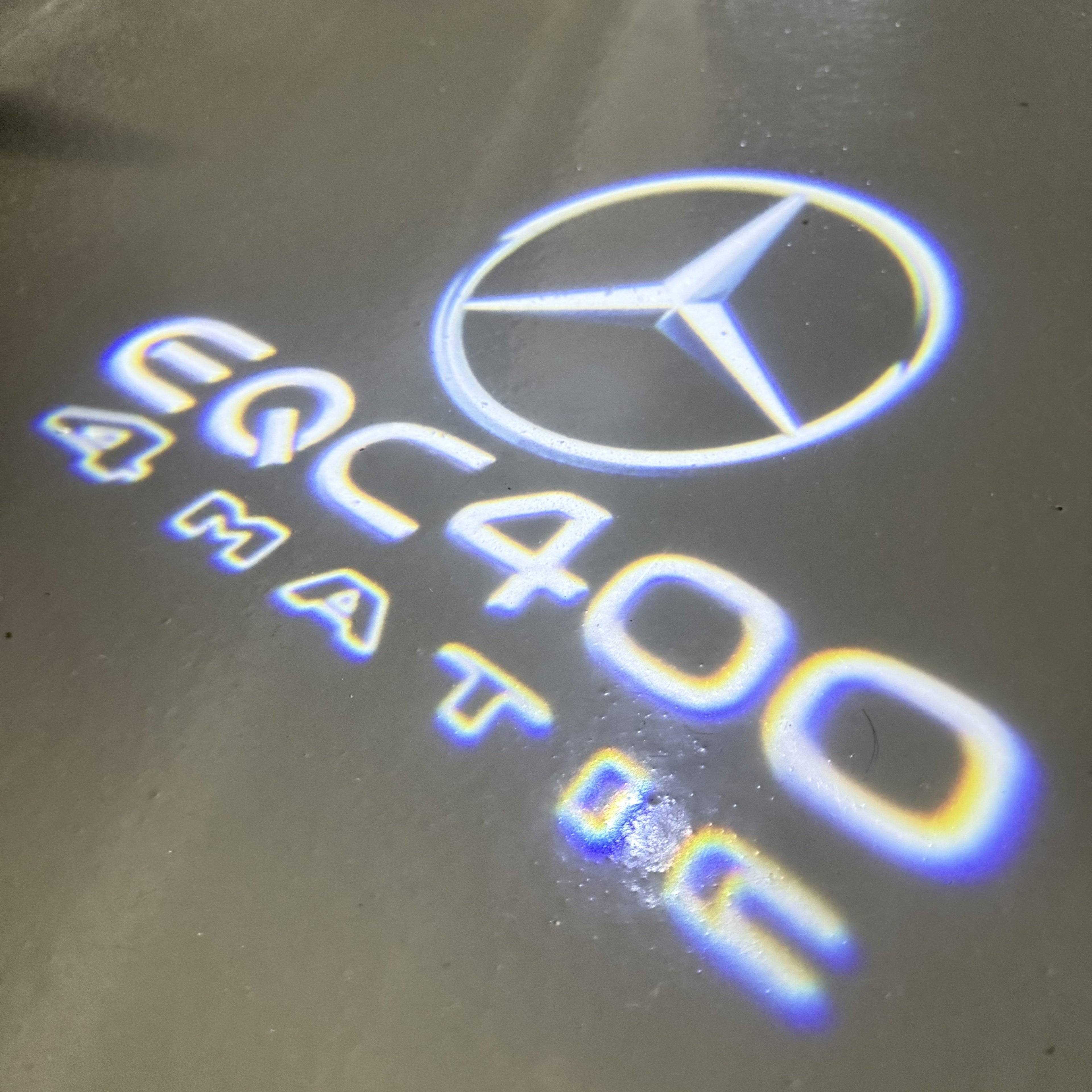 MERCEDES BENZ LOGO PROJECTOT LIGHTS Nr.03 (Menge 1 = 1 Sätze/2 Türleuchten)