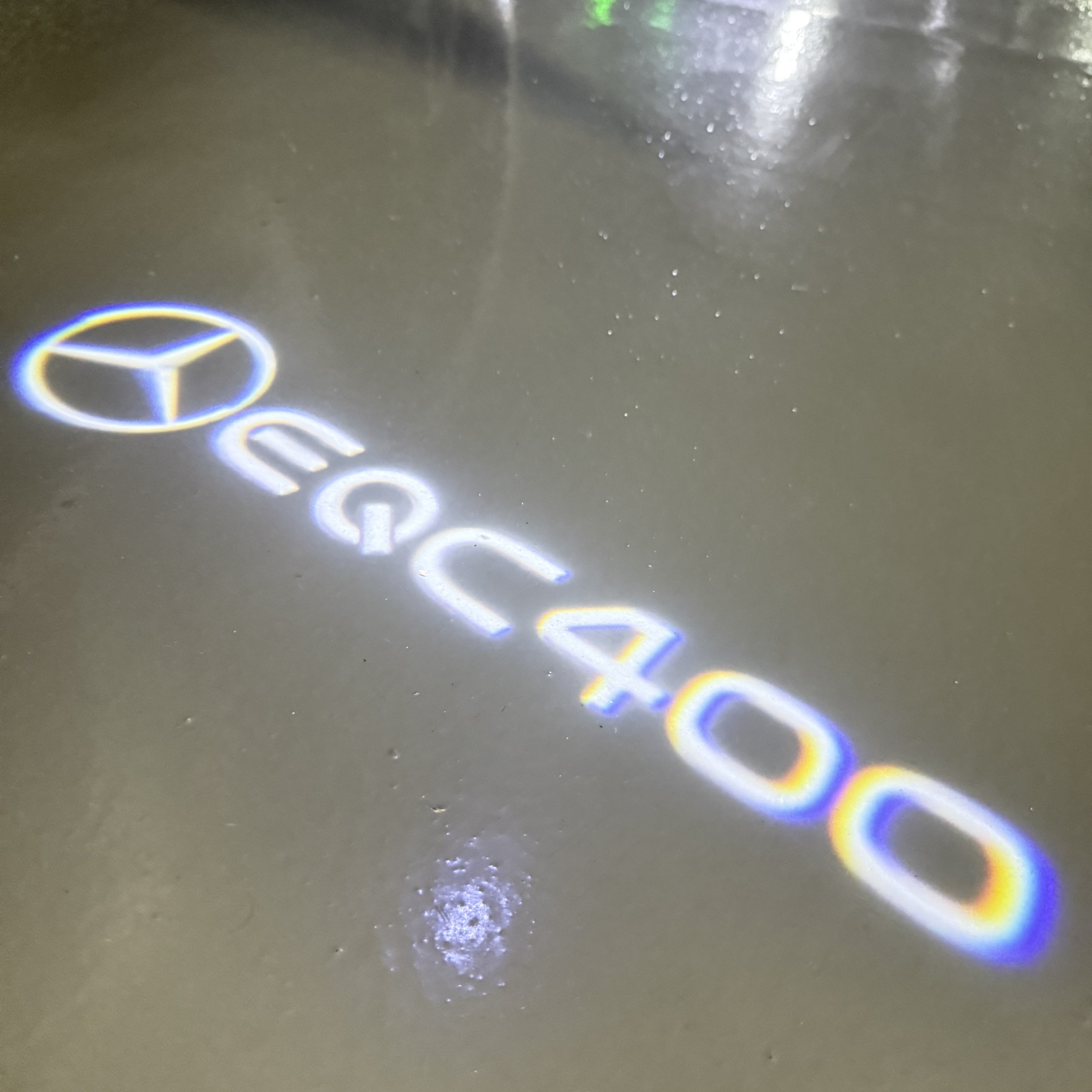MERCEDES BENZ LOGO PROJECTOT LIGHTS Nr.03 (Menge 1 = 1 Sätze/2 Türleuchten)