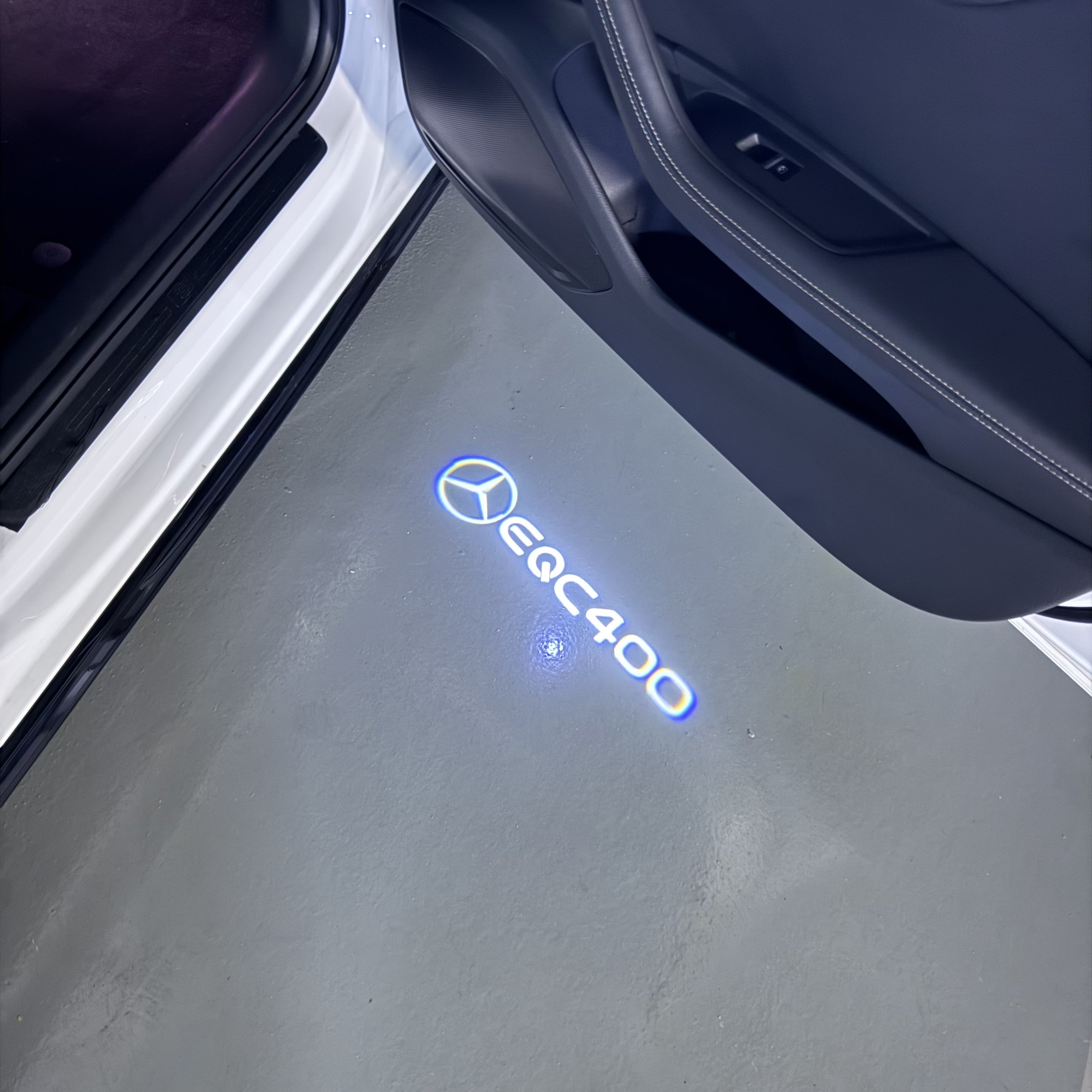 MERCEDES BENZ LOGO PROJECTOT LIGHTS Nr.03 (Menge 1 = 1 Sätze/2 Türleuchten)