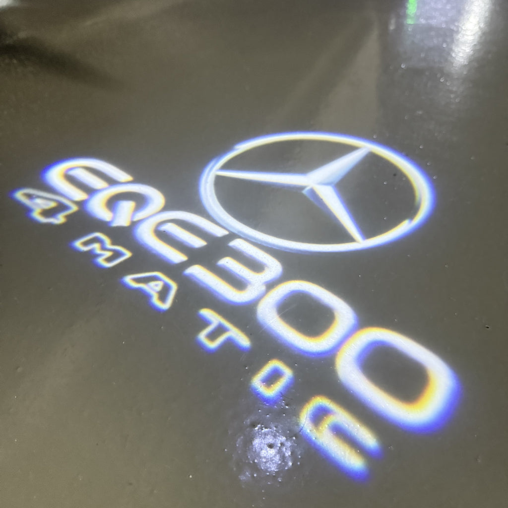 MERCEDES BENZ LOGO PROJECTOT LIGHTS Nr.03 (Menge 1 = 1 Sätze/2 Türleuchten)