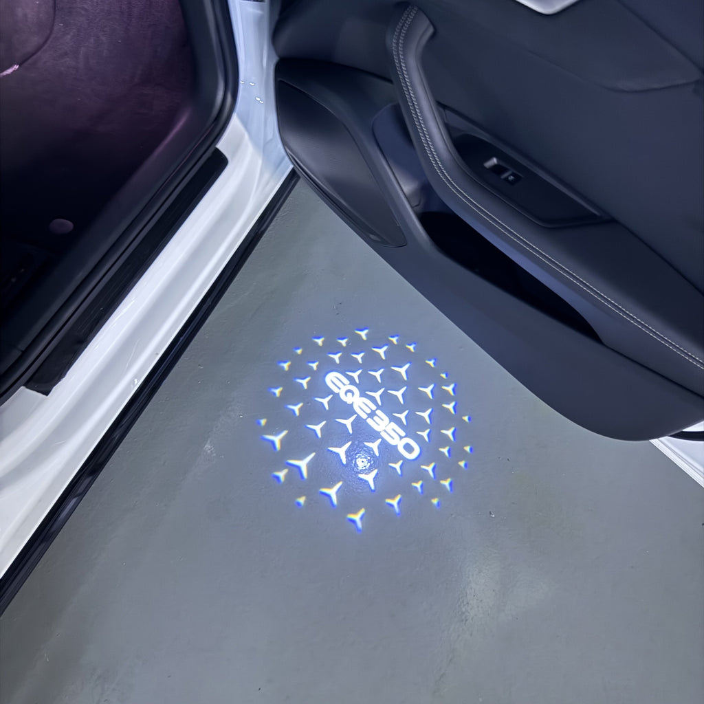 MERCEDES BENZ LOGO PROJECTOT LIGHTS Nr.03 (Menge 1 = 1 Sätze/2 Türleuchten)