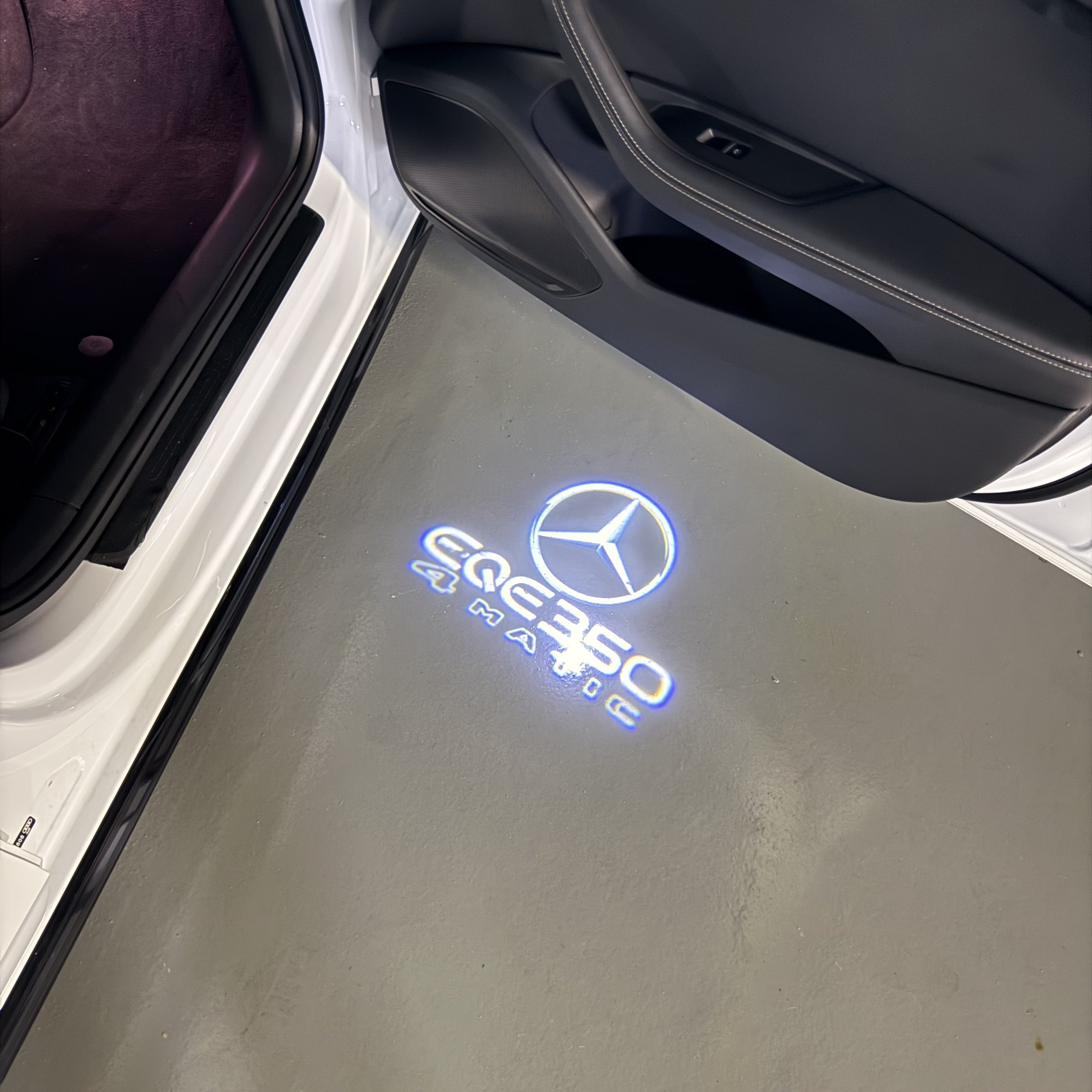 MERCEDES BENZ LOGO PROJECTOT LIGHTS Nr.03 (Menge 1 = 1 Sätze/2 Türleuchten)