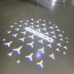 LUCI PROIETTORI LOGO MERCEDES BENZ Nr.03 (quantità 1 = 1 set / 2 luci porta)