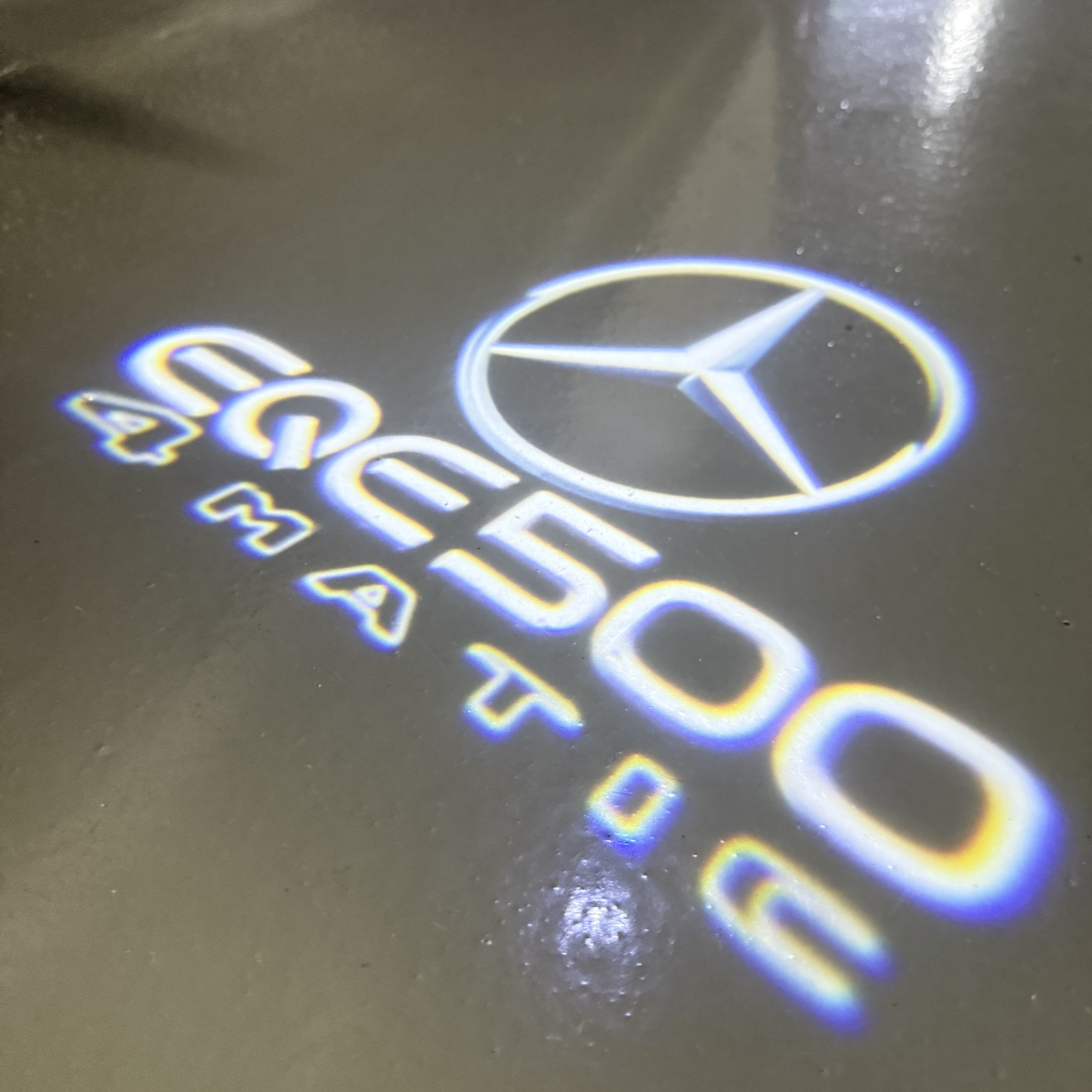 MERCEDES BENZ LOGO PROJECTOT LIGHTS Nr.03 (Menge 1 = 1 Sätze/2 Türleuchten)