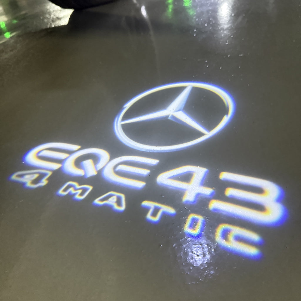 MERCEDES BENZ LOGO PROJECTOT LIGHTS Nr.03 (Menge 1 = 1 Sätze/2 Türleuchten)