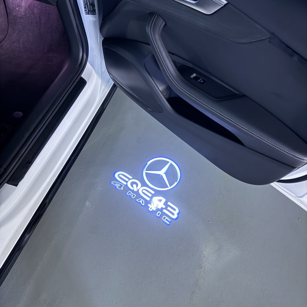 MERCEDES BENZ LOGO PROJECTOT LIGHTS Nr.03 (Menge 1 = 1 Sätze/2 Türleuchten)