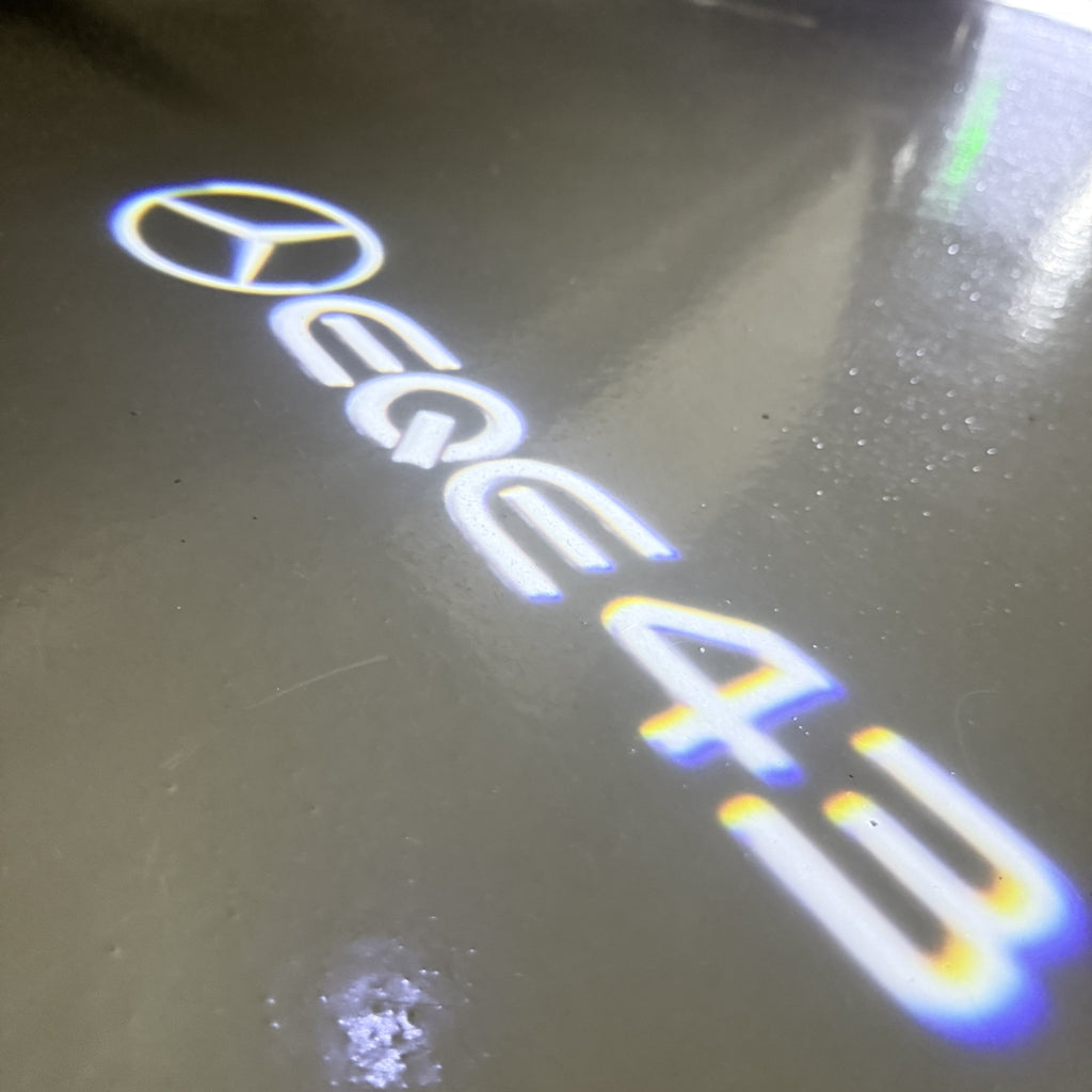 MERCEDES BENZ LOGO PROJECTOT LIGHTS Nr.03 (Menge 1 = 1 Sätze/2 Türleuchten)