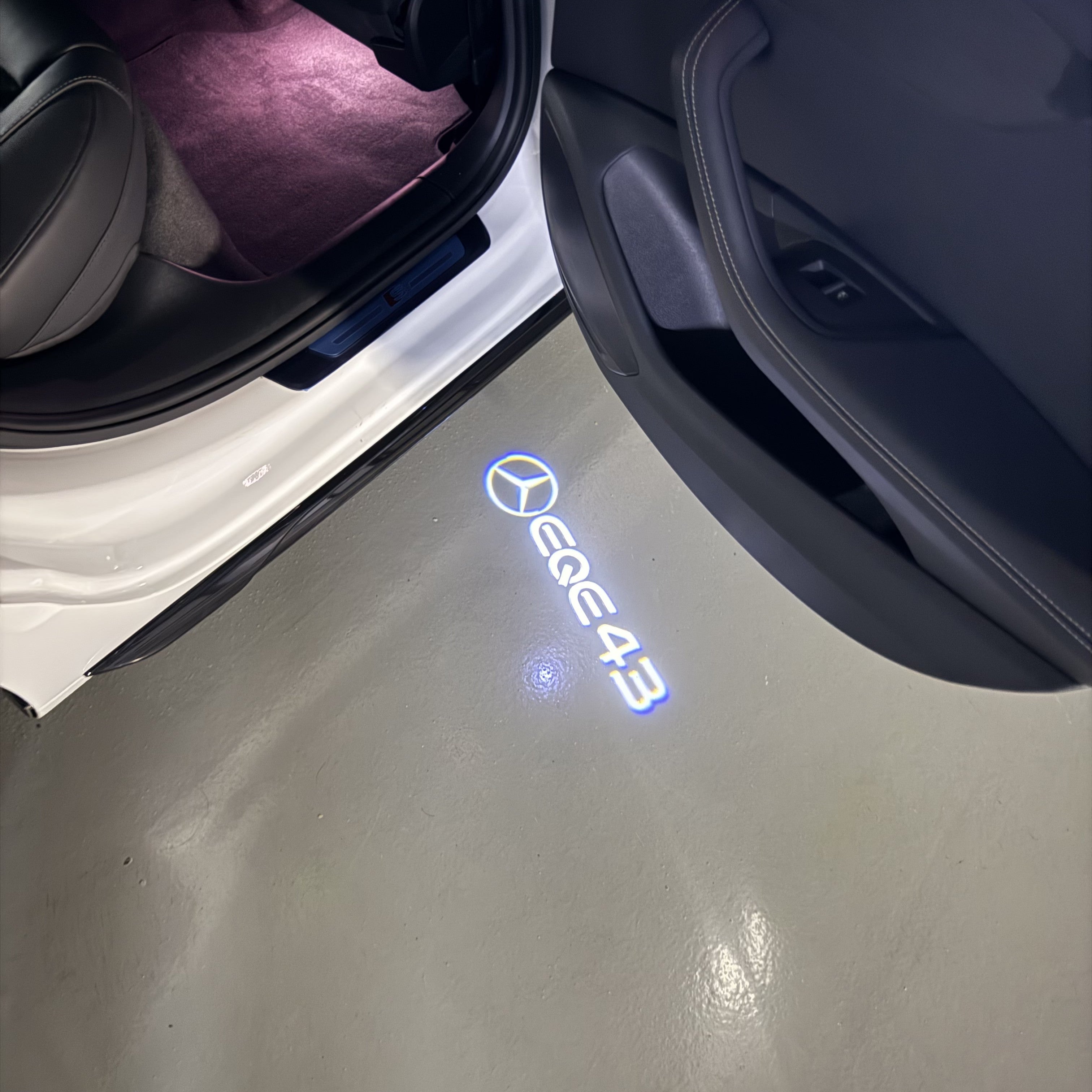 MERCEDES BENZ LOGO PROJECTOT LIGHTS Nr.03 (Menge 1 = 1 Sätze/2 Türleuchten)