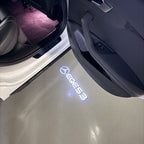 LUCI PROIETTORI LOGO MERCEDES BENZ Nr.03 (quantità 1 = 1 set / 2 luci porta)