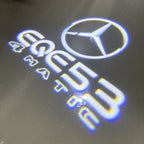 LUCI PROIETTORI LOGO MERCEDES BENZ Nr.03 (quantità 1 = 1 set / 2 luci porta)