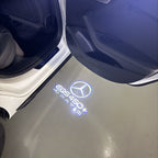 LUCI PROIETTORI LOGO MERCEDES BENZ Nr.03 (quantità 1 = 1 set / 2 luci porta)