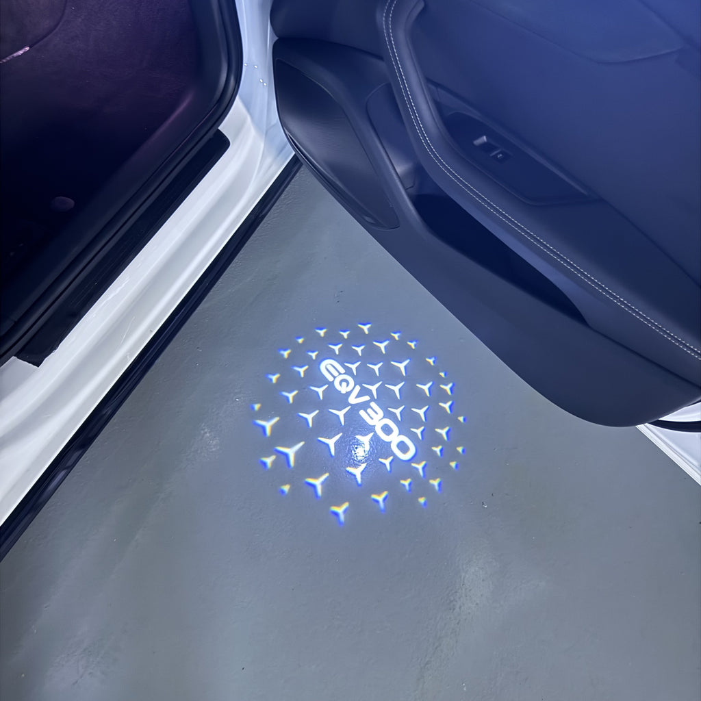 MERCEDES BENZ LOGO PROJECTOT LIGHTS Nr.03 (Menge 1 = 1 Sätze/2 Türleuchten)