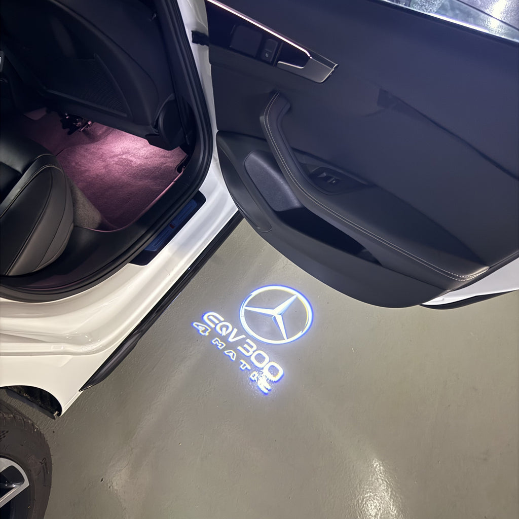 MERCEDES BENZ LOGO PROJECTOT LIGHTS Nr.03 (Menge 1 = 1 Sätze/2 Türleuchten)