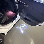 MERCEDES BENZ LOGO PROJECTOT LIGHTS Nr.03 (Menge 1 = 1 Sätze/2 Türleuchten)