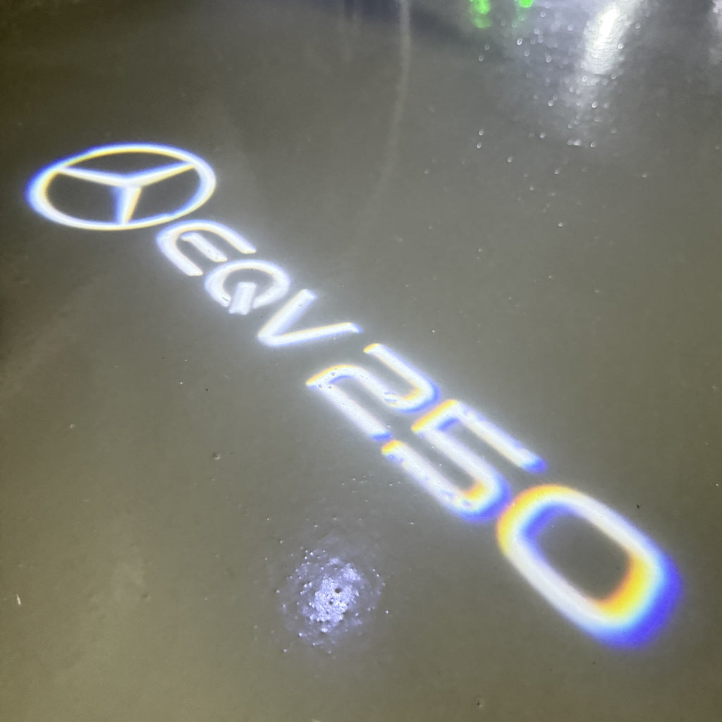 MERCEDES BENZ LOGO PROJECTOT LIGHTS Nr.03 (Menge 1 = 1 Sätze/2 Türleuchten)