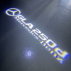 LUCI PROIETTORI LOGO MERCEDES BENZ Nr.03 (quantità 1 = 1 set / 2 luci porta)