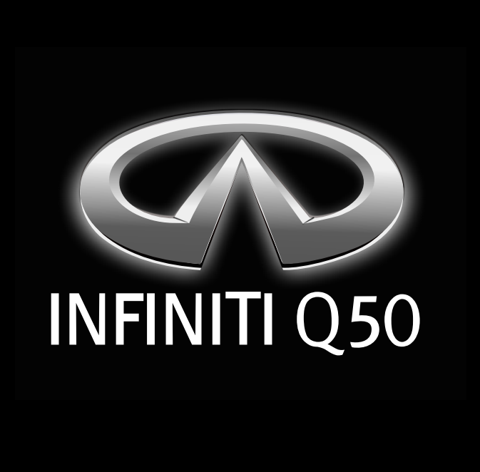 INFINTI Q50 LOGO PROJECROTR LIGHTS Nr.59 (Menge 1 = 1 Sets/2 Türleuchten)