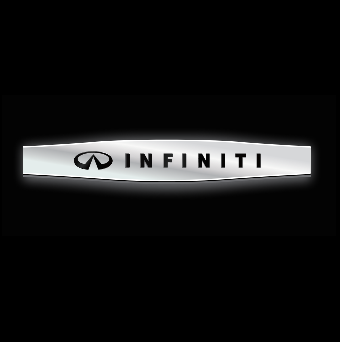INFINTI LOGO PROJECROTR LIGHTS Nr.17 (quantité 1 = 1 ensemble/2 feux de porte)