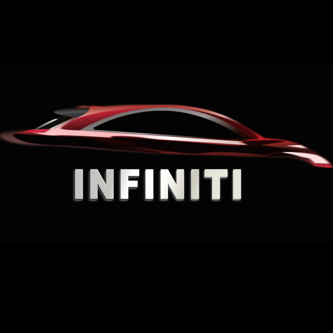 INFINTI LOGO PROJECROTR أضواء Nr.20 (الكمية 1 = 1 مجموعات / 2 أضواء الباب)