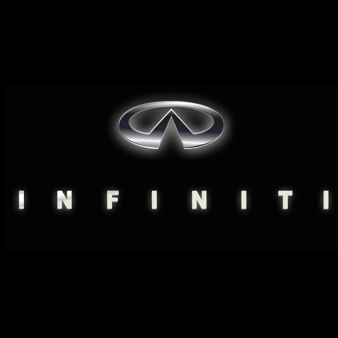 INFINTI LOGO PROJECROTR LIGHTS Nr.14 (quantité 1 = 1 ensemble/2 feux de porte)