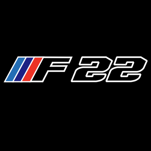 ÉCLAIRAGE DE PROJECTEUR BMW M3 LOGO Nr.24 (quantité 1 = 1 jeux / 2 feux de porte)