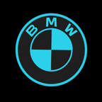 ÉCLAIRAGE DE PROJECTEUR BMW M3 LOGO Nr.24 (quantité 1 = 1 jeux / 2 feux de porte)