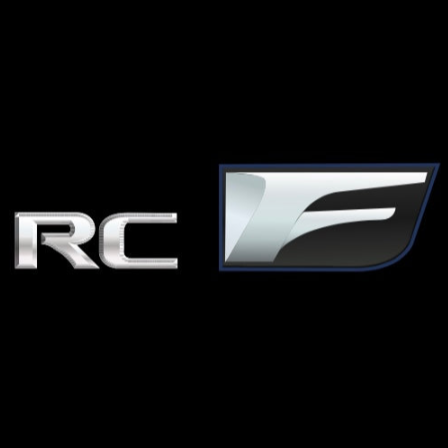 RC F LOGO PROJECROTR LIGHTS Nr.02 (quantité 1 = 1 ensembles / 2 feux de porte)