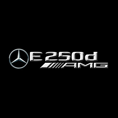 MERCEDES BENZ LOGO PROJECTOT LIGHTS Nr.03 (Menge 1 = 1 Sätze/2 Türleuchten)
