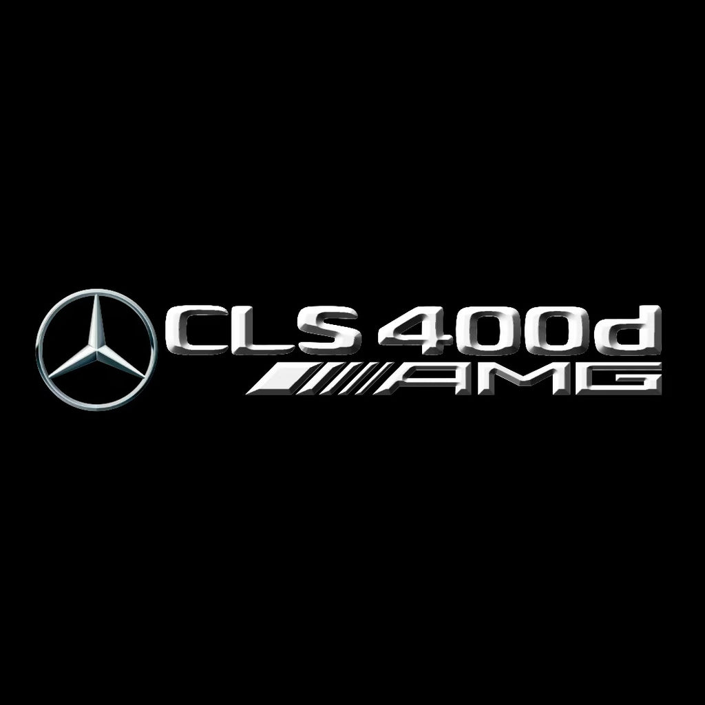 أضواء بروجكتور شعار MERCEDES BENZ رقم 03 (الكمية 1 = 1 مجموعة / 2 أضواء باب)