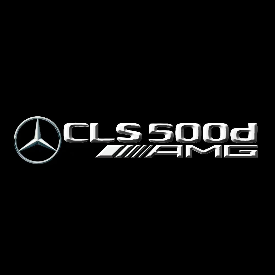 LUCI PROIETTORI LOGO MERCEDES BENZ Nr.03 (quantità 1 = 1 set / 2 luci porta)