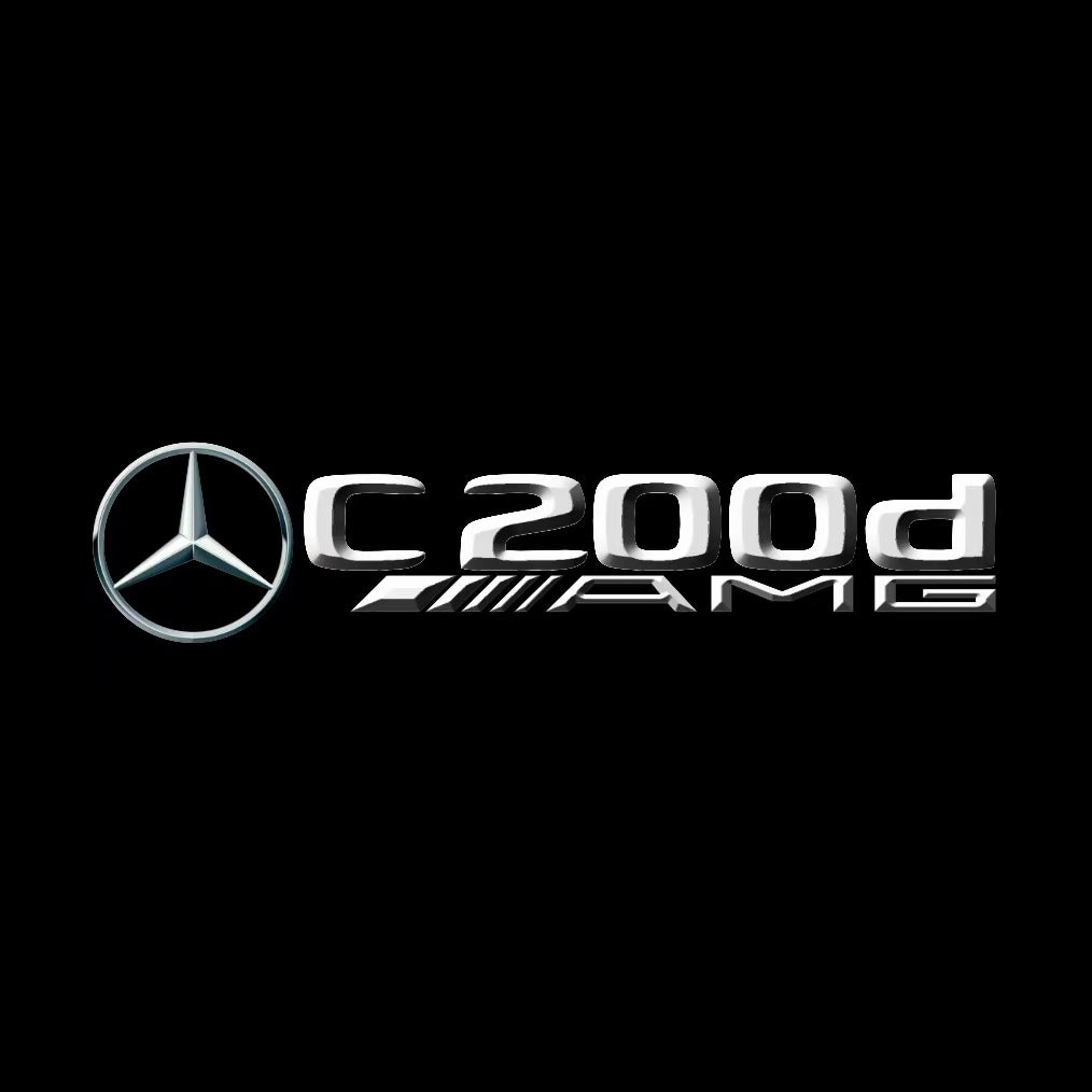 MERCEDES BENZ LOGO PROJECTOT LIGHTS Nr.03 (Menge 1 = 1 Sätze/2 Türleuchten)