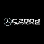 MERCEDES BENZ LOGO PROJECTOT LIGHTS Nr.03 (Menge 1 = 1 Sätze/2 Türleuchten)