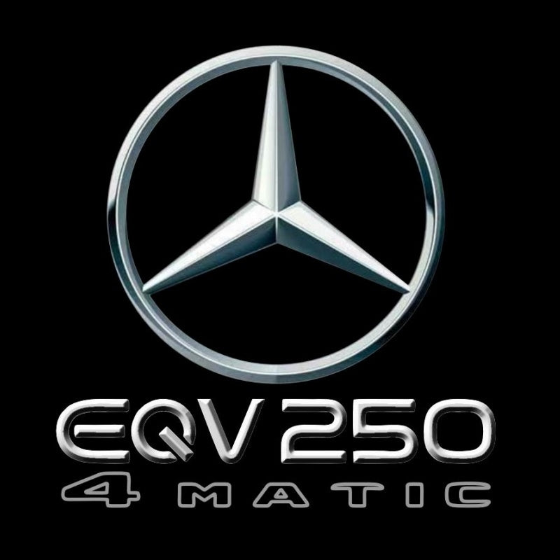 أضواء بروجكتور شعار MERCEDES BENZ رقم 03 (الكمية 1 = 1 مجموعة / 2 أضواء باب)