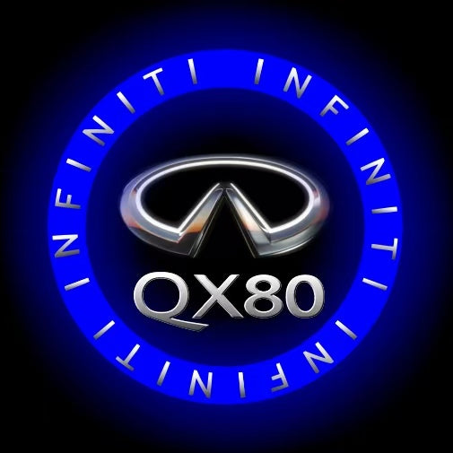 INFINTI QX56 LOGO PROJECROTR LIGHTS Nr.74 (quantité 1 = 1 ensemble/2 feux de porte)