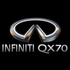 INFINTI QX56 LOGO PROJECROTR LIGHTS Nr.74 (quantité 1 = 1 ensemble/2 feux de porte)