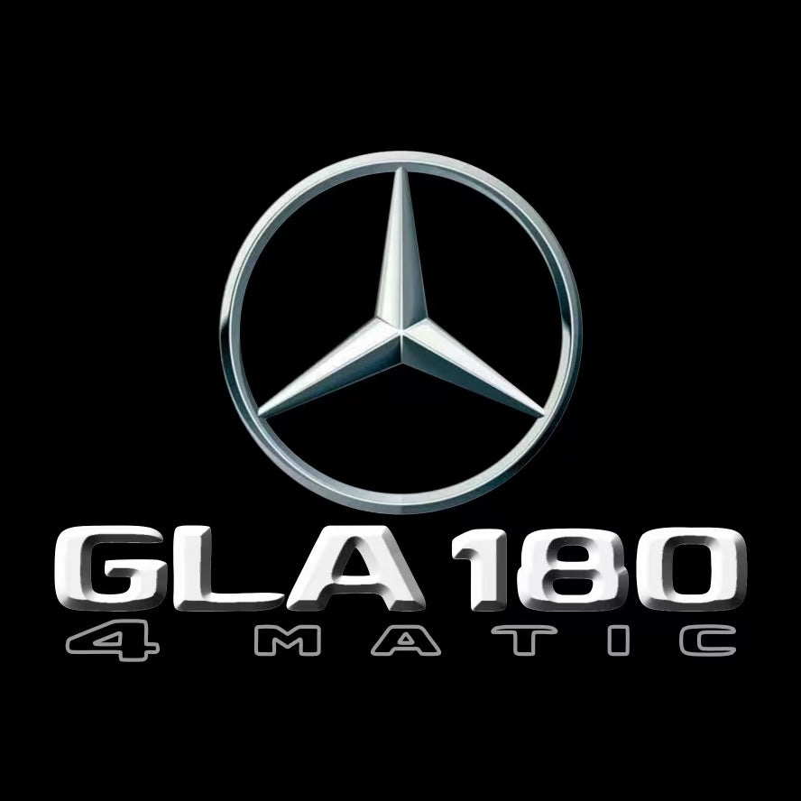 LUCI PROIETTORI LOGO MERCEDES BENZ Nr.03 (quantità 1 = 1 set / 2 luci porta)