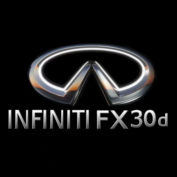 INFINTI QX56 LOGO PROJECROTR LIGHTS Nr.74 (quantité 1 = 1 ensemble/2 feux de porte)