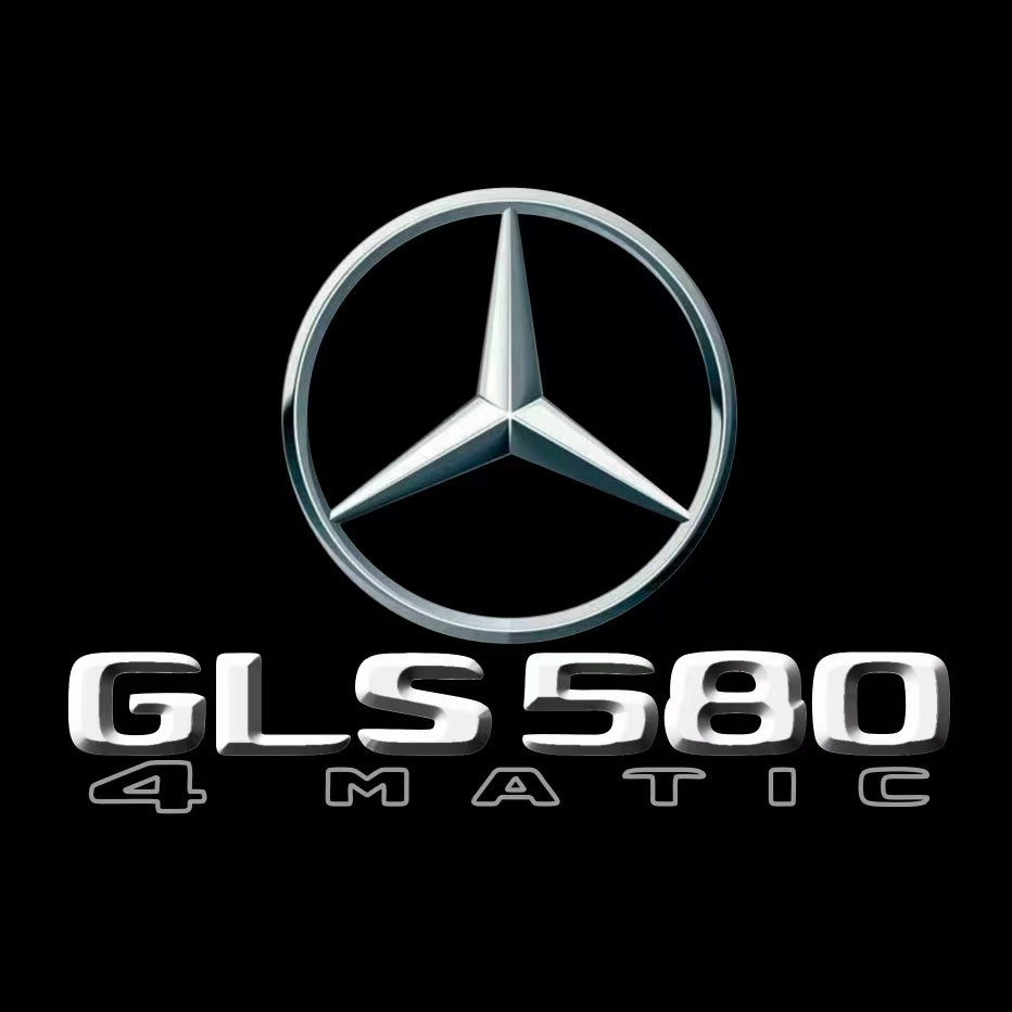 MERCEDES BENZ LOGO PROJECTOT LIGHTS Nr.03 (Menge 1 = 1 Sätze/2 Türleuchten)